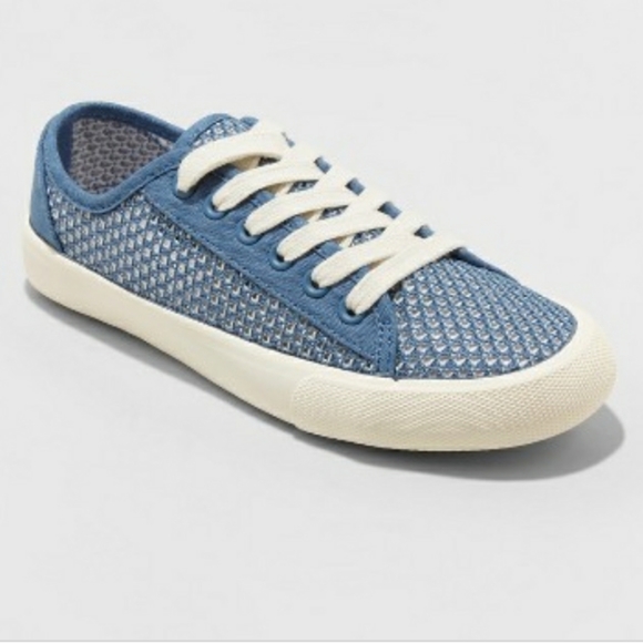 Universal Thread Shoes - Mesh Lace Up Canvas Sneakers